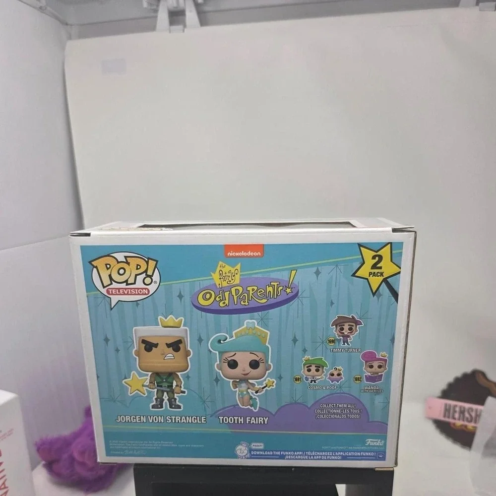 Funko Pop! Jorgen Von Strangle Tooth Fairy Nickelodeon Fairly Odd Parents 2-Pack